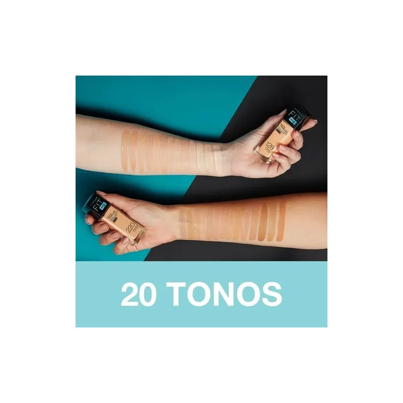 Base Fit Me Matte + Poreless 238 Rich tane Maybelline