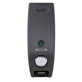 Luxitude Shower Soap Dispenser in Sleek Carbon Fiber Design, Great for Soap, Shampoo, Body Lotion, Conditioner, Shower Gels (One Chamber)