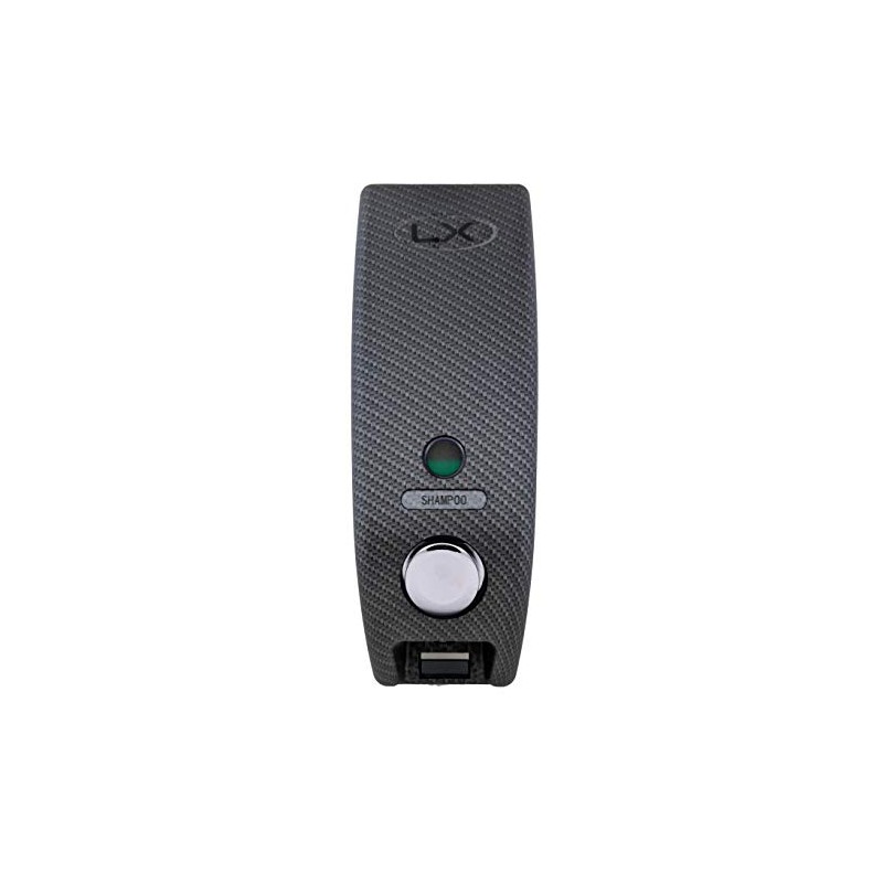 Luxitude Shower Soap Dispenser in Sleek Carbon Fiber Design, Great