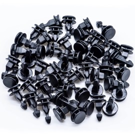 Rexka 50pcs Striker Engine Cover Retainer Clip Compatible with Honda 91547-TZ5-A02 Honda Odyssey, Pilot & Ridgeline Acura MDX, RDX & TLX 91547TZ5A02