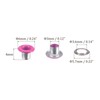 Kozelo Grommets Kit 200set-[3mm 1/8" Hole] Metal Eyelets Grommet Tool