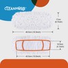 Full Polyester Microfiber Replacement Mop Pads (Fit CLEANHOME Dust Mop