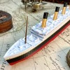 12” RMS Olympic Model, Titanic Toy, Unsinkable Titanic Gift, Titanic