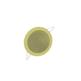 OMNITRONIC CS-4G Ceiling Speaker Gold | 2-Way 4 Inch Broadband Built-in Speaker, 100 V, 6 W RMS, Diameter 110 mm