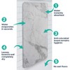 Hand Dryer Splash Back Wall Guard with Evapor8 Technology -