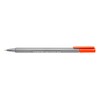 Staedtler triplus Fineliner 334–201, triangular barrel, Metal-Encased tip, approx. 0.3