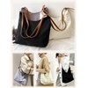 a-fua Women's Shoulder Bag, One Shoulder, Tote Bag, Simple, Neat,