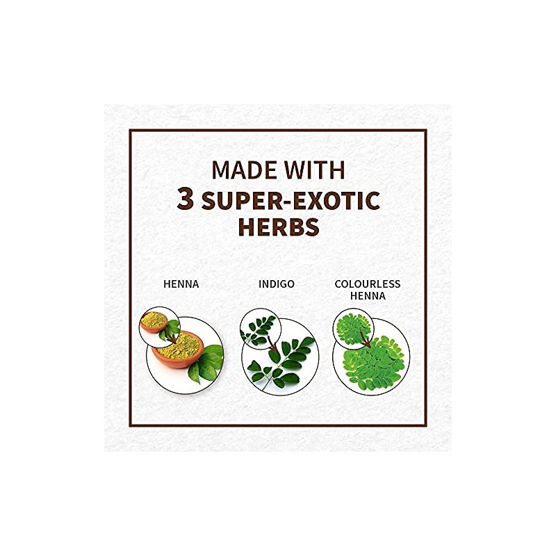 Indus Valley Organic Organic Natural Henna Powder For Hair Dye,