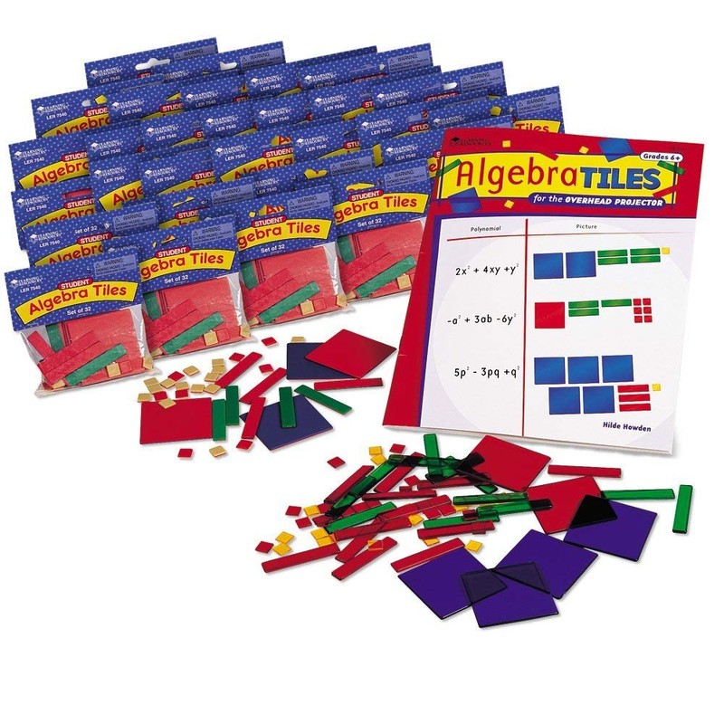 Learning Resources Algebra Tile Class Set - Classroom And Teacher