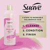 Suave Pink Up The Volume Shampoo For Volumized Hair Volumizing