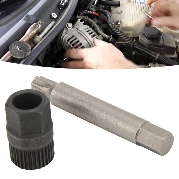 Alternator Pulley Drill Bit Kit, Alternator Pulley Wrench Kit 33