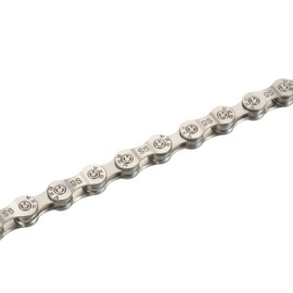 YBEKI Bicycle Chain 9/10/11/12-Speed Bicycle Chain 1/2 x 11/128 Inch 116 Links With 3 Links and Bicycle Link Pliers (Silver 9 Speed)