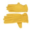 Garden Cowhide Gloves Wear Resistance Full Finger Leather Gloves for