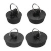sourcing map 4Pcs Drain Stoppers, 4 Sizes Rubber Bathtub Stopper