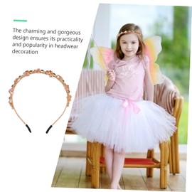 Gatuida Rhinestone Hairband for Women Elegant Hair Hoop Fashionable French Style Headdress Comfortable Fits Dazzling Luster Hair Accessory for Daily Wear and Parties