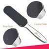 Professional Pedicure Foot File - Reusable Stainless Steel Cracked Skin