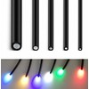 YWEWY Black Skin Cover PMMA Plastic Endeglow Optic Fiber Cables