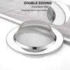 LASSHSWA 3 PCS Kitchen Sink Strainer Stainless Steel, Kitchen Sink