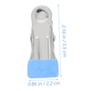 FUNOMOCYA 30pcs Pool Cover Clips Non- Windproof Clamps for Above