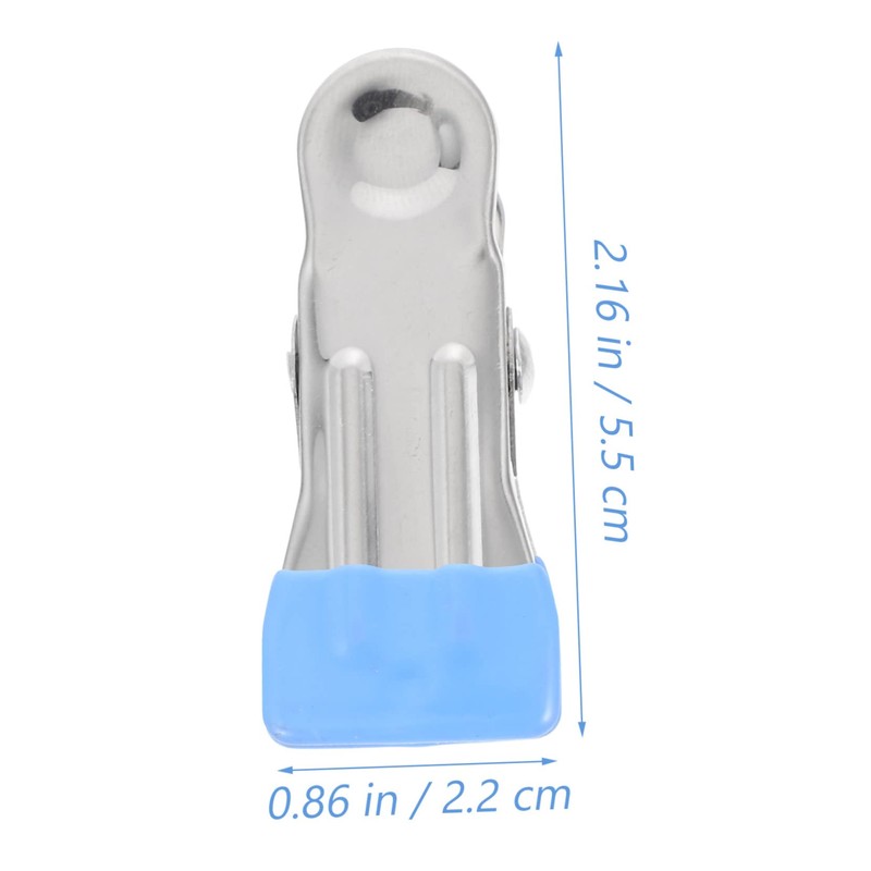 FUNOMOCYA 30pcs Pool Cover Clips Non- Windproof Clamps for Above