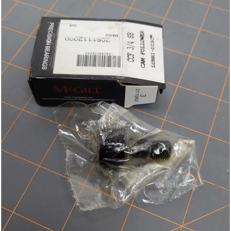 McGill 3/4" Crowned Cam Follower Sealed Bearing CCF 3/4 SB