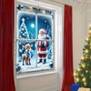 Saoplasa Christmas Party Banner 47x31 Inch Santa Claus and Reindeer