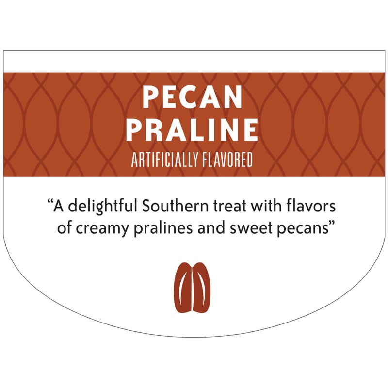 Community Coffee Pecan Praline Flavored 12 Count Coffee Pods, Medium