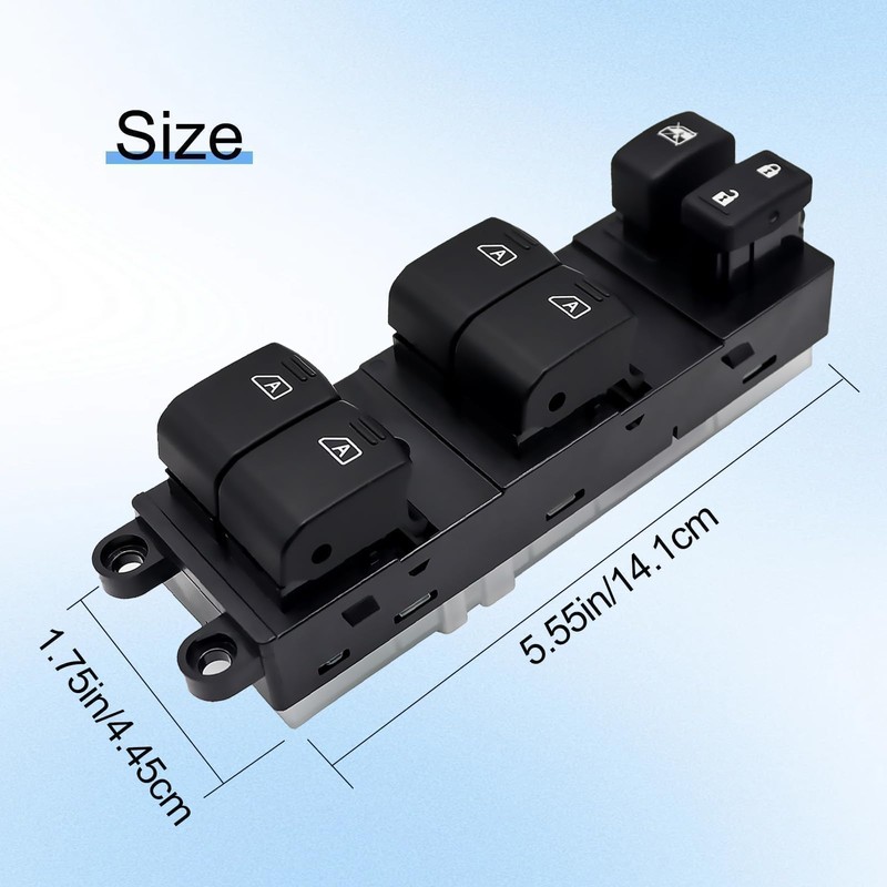 Shtuomoland Driver Side Master Power Window Switch Compatible with 2006-2007