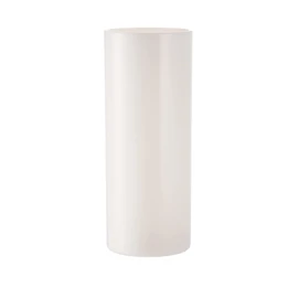 FOYER 2300033WH Unbreakable Flower Base Interior Polycarbonate Cylinder Height 25cm Width 10cm