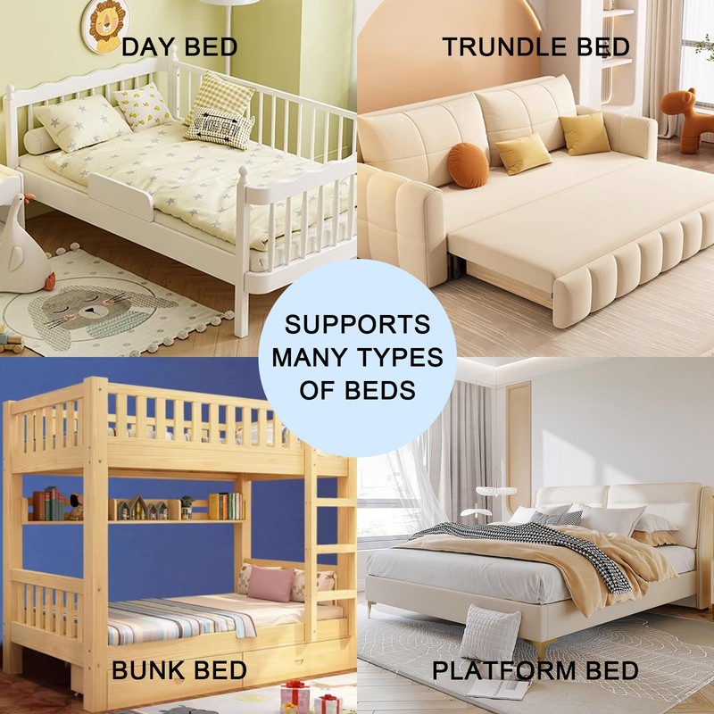 Imperius Foldable Box Spring, (53'' x 74'' Full Size) Bed