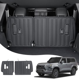 LaIIker - 2 piezas de almohadillas protectoras de respaldo de asiento para Lexus GX550 GX 550h 2024 2025 2026-presente, silla trasera, pa...