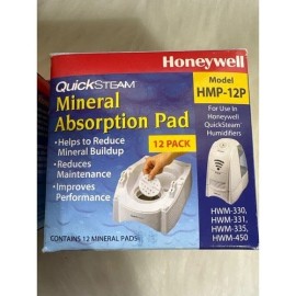 Honeywell QuickSteam HMP-12P Mineral Absorption Pad 12-Pack Filters