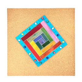 Layout Block System for Stained Glass Panels, Heat Resistant Silicone Free to Bend (6 Pack)