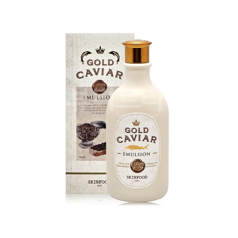 Skinfood Gold Caviar EX Emulsion 145ml / 스킨푸드 골드 캐비어