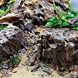 Moqqeu Large Natural Driftwood Branches Aquarium Fish Tank Decoration Fish Tank Cave Hideout Wood Decor Driftwood