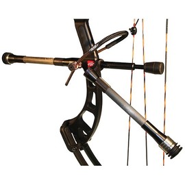 AAE Hot Rodz Western Hunter Stabilizer, Twin 8 and 10-Inch RH, Black