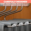 12 Pack Blanket Hangers for Closet, Tablecloth Hangers, Quilt Hanger