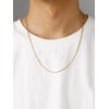 FOCALOOK Long Gold Chain for Women Men 30inch 2mm Gold