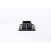 Floor Mount Post Plange for 2" Square Fence Post and