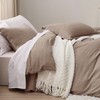 Bedsure Bedsure Khaki Oversized Queen Duvet Cover - 3 Pieces