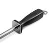 Superior Knife Sharpening Rod, 10 Inch Professional Diamond Brushed Sharpening