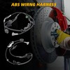 Front Left Right ABS Sensor Wire Wiring Harness Compatible with