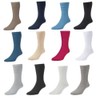 HJ Hall Men's Softop Cotton Socks , 1 pair,Black, 4-7