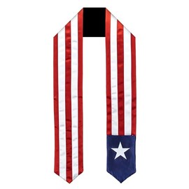 Vision Wear Liberia Flag Graduation Sash/Stole International Study Abroad Adult Unisex