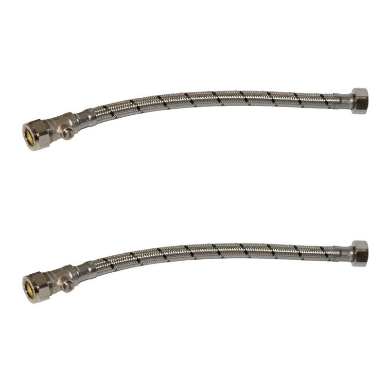 Aumix x2 (Pair) 15mm x ½” inch BSP 9mm Bore
