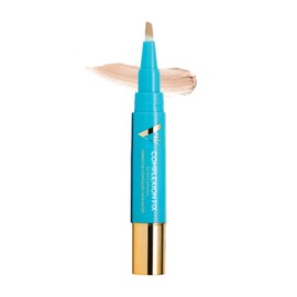 Veil Cosmetics - Complexion Fix Concealer - Liquid Concealer for Under Eye + Dark Circles - Highlight, Contour, Correct - Anti-Aging - Vegan Makeup Pen - Hydrating Lightweight (2N Light Neutral)