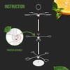 Cocktail Tree Stand, Metal Drink Tower, 3 Tier - 12