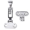 Marine 316 Stainless Steel Anti-Rattle Lockable Hatch,Hold Down Clamp Latch,Marine