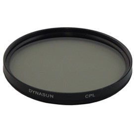 DynaSun 82mm Slim Circular Polarising Filter Set with Lens Protector, Ultra Violet Filter, Crown Shaped Tulip Flower Lens Hood