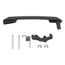 FanPaYY 15135441 Rear Tailgate Handle Compatible with Hummer H2 Base 2003 2004 2005 2006 2007 2008 2009 4 Door Textured Rear Liftgate Handle Repair Kit Set 13767004 97503 (Black)